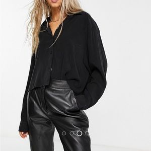 Weekday cream blouse